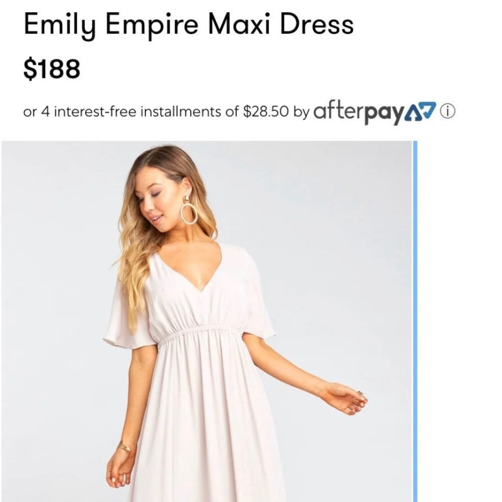 Bridesmaid Maxi Dress